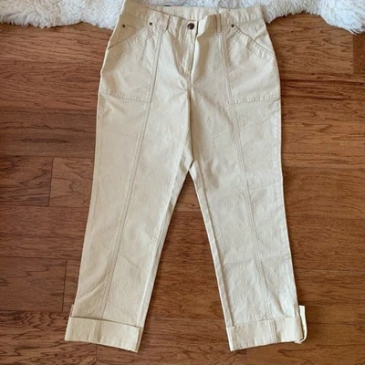 Ruby Rd Pants Womens 6 Old Money Minimalist Work Jennifer Aniston Friends Inspo - Image 1 of 4