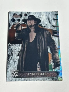 2025 Topps Chrome WWE Undertaker White Refractor Cactus Jack - Imagen 1 de 2