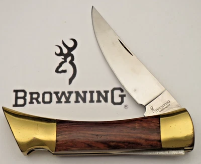 Vintage 1980's BROWNING GERMANY Lockback Knife - Unused Near Mint - Quality!! - Image 1 of 4