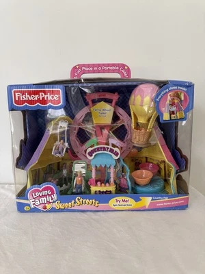 Vtg Fisher Price Sweet Streets Country Fair Carnival Mobil B3159 2002 NIB - Image 1 of 4