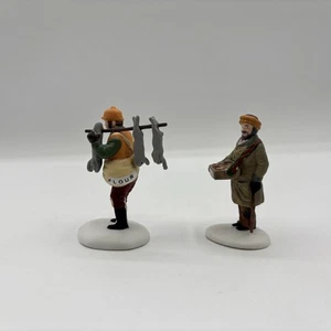 Department 56 Heritage Village Accessories Village Street Peddlers 5804-1 Set 2 - Picture 1 of 12