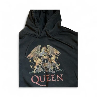 Sudadera con Capucha QUEEN Iconic Crest Hombres Talla XL? Pecho 44-46 Foto 1 de 4