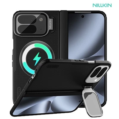 NILLKIN Magnetic Hinge Frosted lens stand Case For Google Pixel 10 Pro Fold 5G - Image 1 of 4