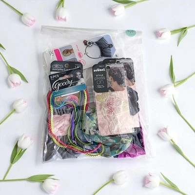 Enorme Lote de 5+ Diademas Clips Florales Prensado Apliques Paquete Foto 1 de 4