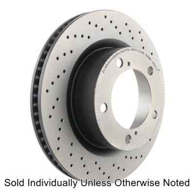 Rotor de freno de disco delantero Brembo 09.A966.1X para Toyota Land Cruiser 2008-2011 Foto 1 de 3