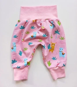 NEU * Baby Pumphose * Größe 62  * Mitwachshose * Babyhose * Strampler * Lama - Bild 1 von 4