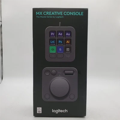 Logitech MX Creative Console, 9 Customizable LCD Keys, Stream Deck Accessories - Image 1 of 3