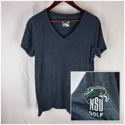 Under Armour Northeastern State Riverhawks Golf Shirt Women’s Large Logo NSU - Image 1 of 4