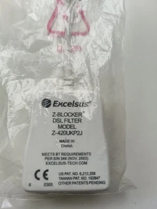 ADSL Filter Excelsus Z-Blocker Z-420UKP2J-A Modem Phone Broadband internet cable - Picture 1 of 1
