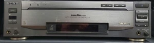 Sony MDP-A7 with Remort contlor CD CDVideo LD Player Tested Works Japan Silver - Picture 1 of 14