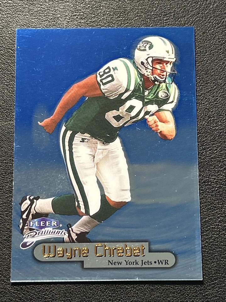 1998 Fleer Brilliants WAYNE CHREBET Blue Parallel #38 - Image 1 of 1