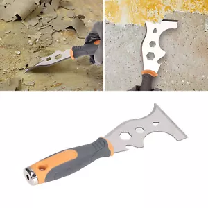 Putty Knife 16 In 1 Stainless Steel Blade Paint Remover Scraper Tool - Picture 1 of 24