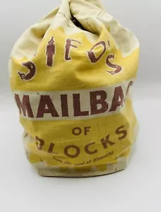 Vintage Sifos Mailbag of Blocks - Picture 1 of 5