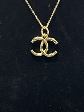 Chanel Vintage CC Pull Charm Necklace, Upcycled