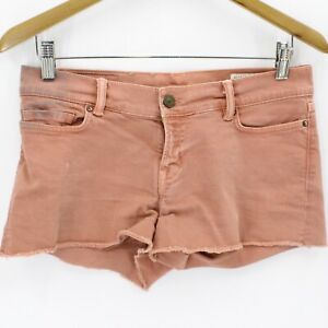 AllSaints Spitalfields Pink Cotton Woburn Women's Hotpants Jean Shorts Size 29