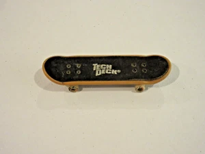 Diapasón Tech Deck vintage mate Hensley etiqueta negra juguete monopatín patinador - Imagen 1 de 2