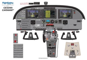 Cessna Caravan 208-208B EX G1000 Cockpit Poster 24"x36" - Picture 1 of 2