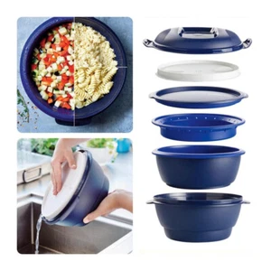 Tupperware Micro-CombiGourmet 3,0L Mikrowelle Kochen Dampfgarer Mikro - Bild 1 von 23