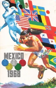1968 Olympic Games Mexico City, Original postcard. - Picture 1 of 2