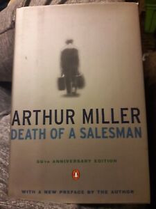 Death of a Salesman 50th Anniversary Edition Arthur Miller SIGNED Book
