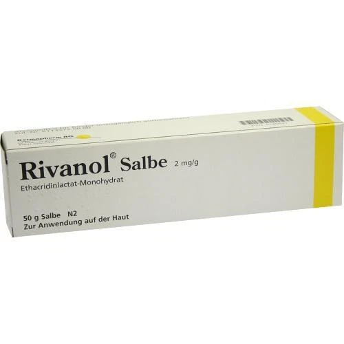 DERMAPHARM AG RIVANOL Salbe 50g PZN 6185621