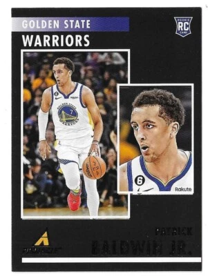 2022-23 Panini Chronicles Pinnacle Patrick Baldwin Jr. Rookie #91 Warriors RC - Image 1 of 2