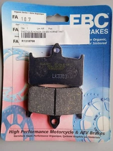 PASTIGLIE EBC BRAKES FA187 HONDA CB 900 HORNET ANTERIORI - Foto 1 di 2