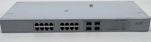 3 COM Baseline Switch 2816-SFP Plus 16-Port 3C16485 No Power Cord - Picture 1 of 6