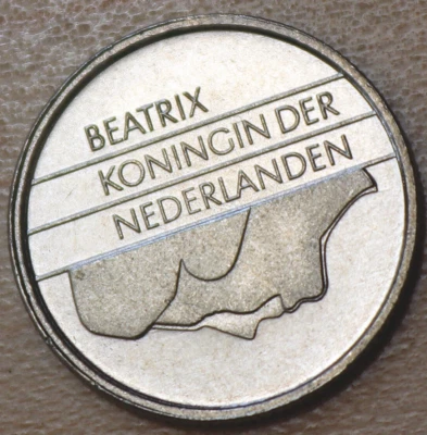 1991 Netherlands 10 Cents Unc. - Image 1 of 2