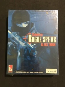 RAIMBOW SIX ROGUE SPEAR BLACK THORN PC BIG BOX CD ROM ALEMÁN NUEVO. - Bild 1 von 6