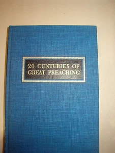 20 Centuries of Great Preaching Vol X- Luccock to Niebuhr-1885 - H/C/LN - Bild 1 von 6