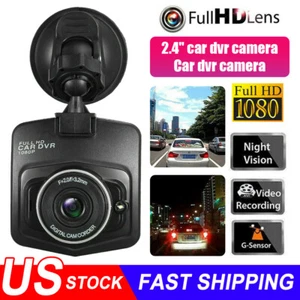 2.4" HD 1080P Car DVR Camera Video Loop Recorder Dash Cam Motion Detection - Picture 1 of 9
