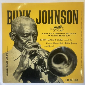 Bunk Johnson & The Yerba Buena Jazz Band Sprirituals & Jazz 10" Vinyl Album Jazz - Bild 1 von 3