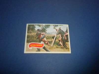 PLANET OF THE APES card #10 Charlton Heston Topps 1967 USA ANOTHER PRISONER! - Image 1 of 4