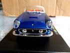 1957 Ferrari 250 California Spider 1/24 Diecast Blue 7in Model With Display CASE