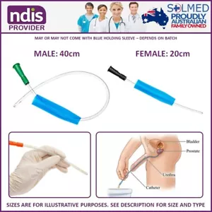 50 X 14FR URINE MALE NELATON CATHETER STERILE 40CM HOSPITAL CONTRACTED ITEM - Picture 1 of 4