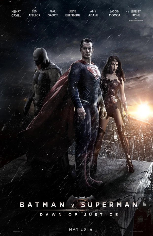 Póster de la película Batman V Superman (e) Superman, Batman, Wonder Woman Foto 1 de 1