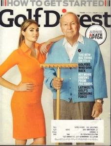 Golf Digest Magazine Kate Upton & Arnold Palmer December 2013 010918nonr - Imagen 1 de 1