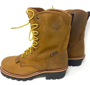 Georgia Boot Men's Steel Toe Logger Work Boots GORTEX 400g Thinsulate - Picture 1 of 9