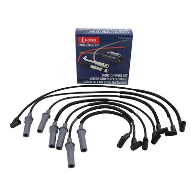 Denso Ignition Spark Plug Wire Set 7mm For Dodge B150 Dakota Ram 1500 3.9L V6 - Image 1 of 4