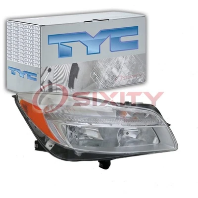 Conjunto de faros derechos TYC para iluminación eléctrica Buick Regal 2011-2014 ft Foto 1 de 4