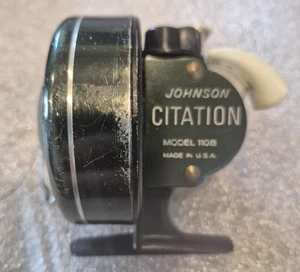 Carrete vintage Johnson Citation modelo 110B. ¡Funciona suavemente! ¡Muy buen estado! - Imagen 1 de 8