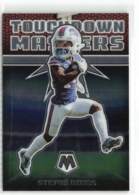 2022 Panini Mosaic Touchdown Masters Stefon Diggs Buffalo Bills #TD19 - Image 1 of 2