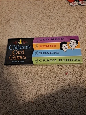 DIMESTORE DREAMS CHILDREN'S CARD GAMES RUMMY/HEARTS/CRAZY EIGHTS  - Image 1 of 4