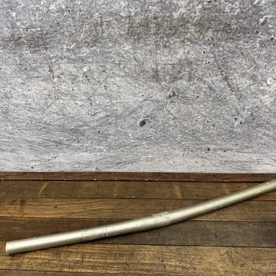 复古合金山地车把适用于 Kona 560 毫米 25.4 夹银色 90 年代山地车杆 — 第 1/4 张图片