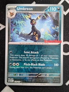 Umbreon - 130/197 - Pokemon Scarlet & Violet Promo SEALED Gamestop Holo NM - Bild 1 von 2