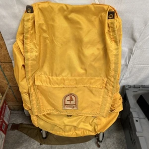 sac à dos vintage Hillary-II cadre extérieur aluminium sac à dos camp jaune - Photo 1/5
