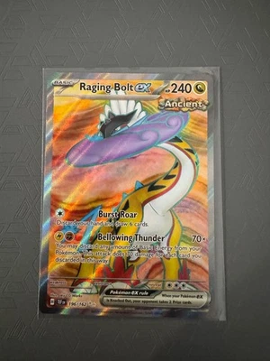 Raging Bolt ex - Ultra Rare SV05: Temporal Forces 196/162 Near Mint - Image 1 of 3