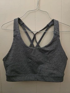 Old Navy Active Women's Sports Bra Large Grey - Picture 1 of 3
