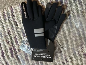 Endura FS260-Pro Nemo II Neoprene Waterproof Cycling Bike Gloves Black, Size L - Picture 1 of 3